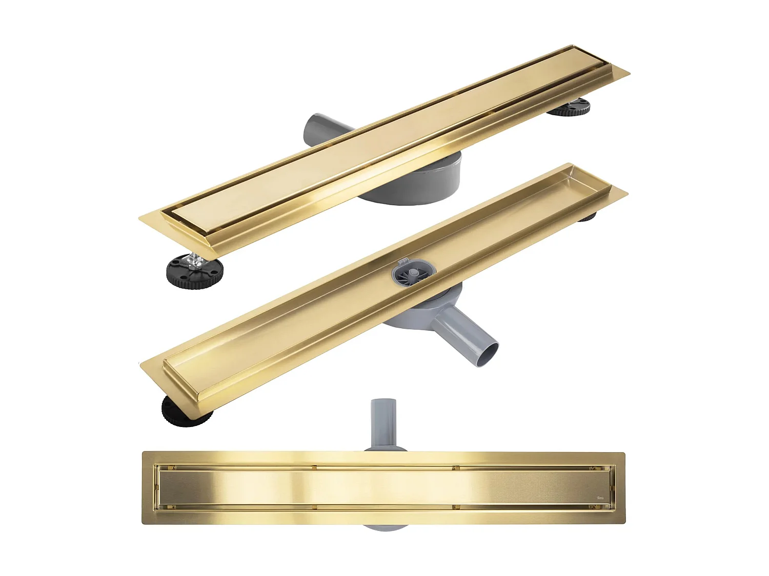 Drain Linéaire Rea Neox Pro 700 Brush Gold