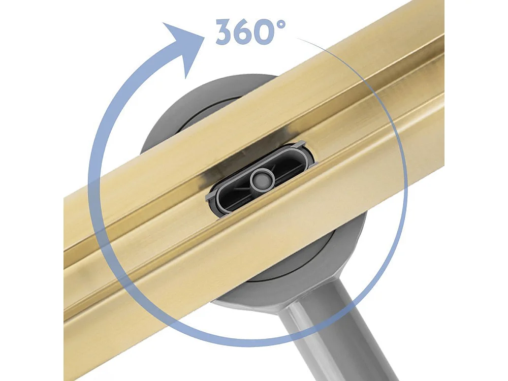 Drenaje Lineal Rea Neox Slim Pro 700 Brush Gold