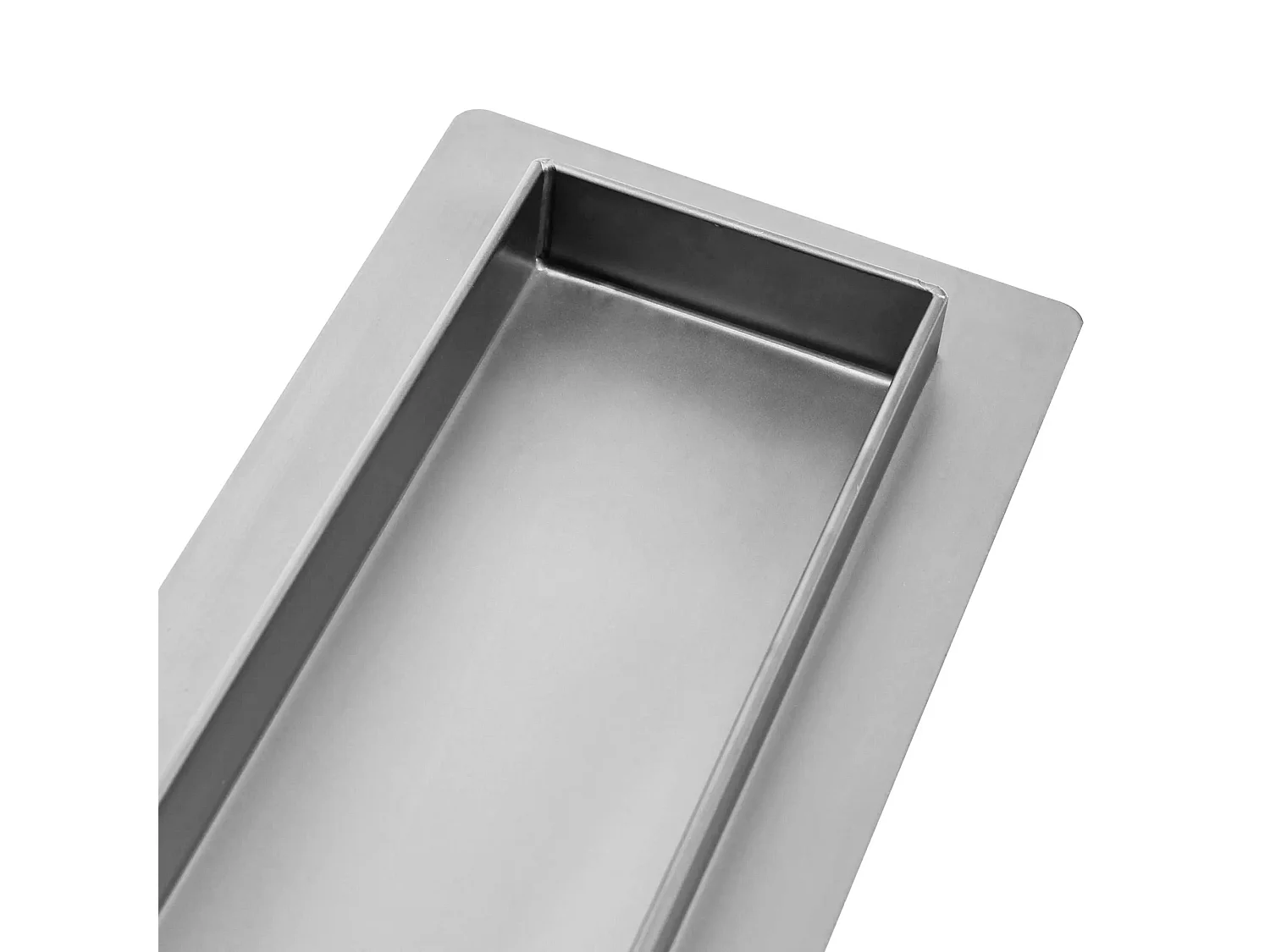 Roestvrijstalen Rea Pure Neo Pro 900 Brush Steel lineaire afvoer