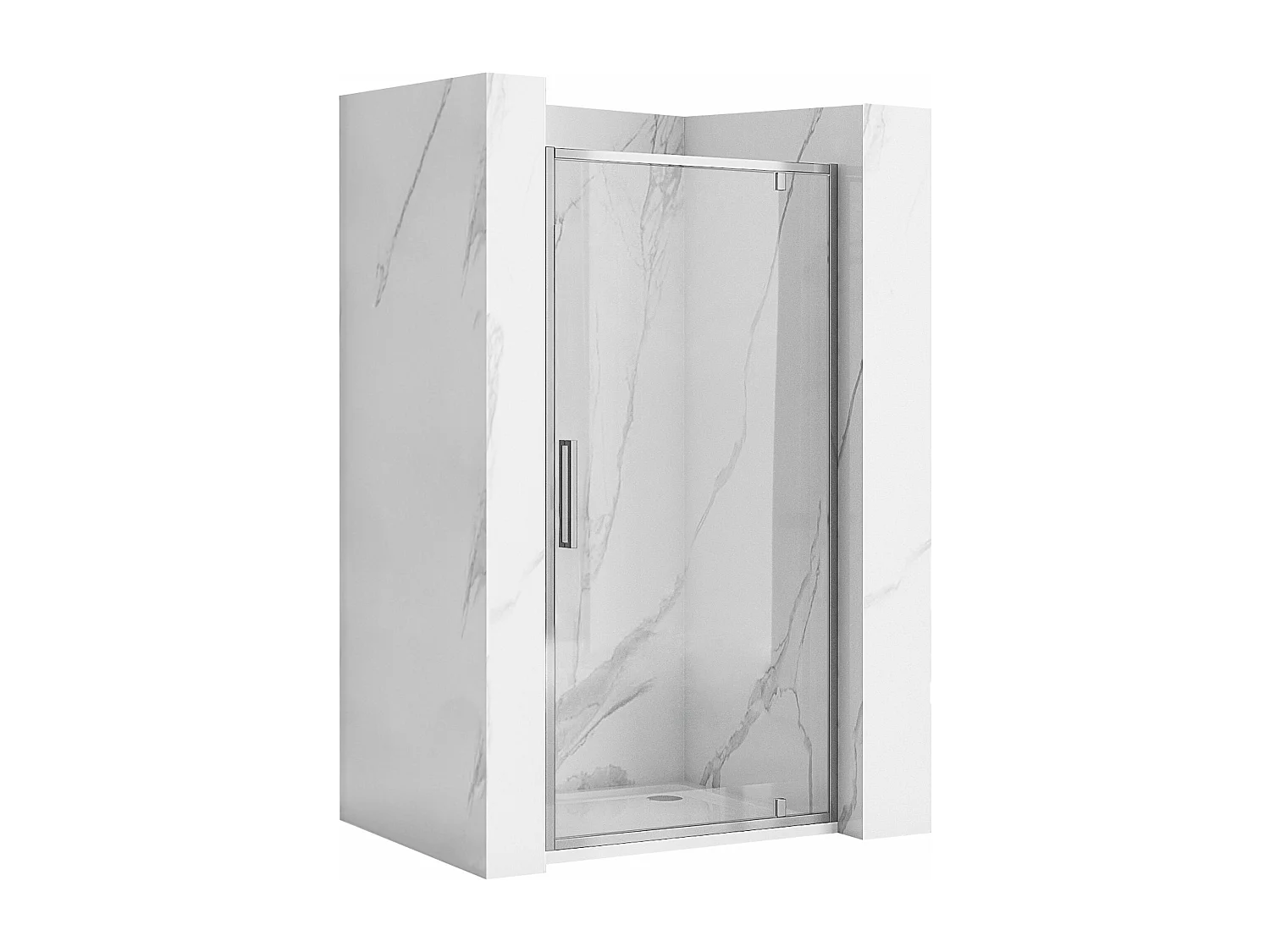 Puerta De La Ducha Rea Rapid Swing 100 Chrome