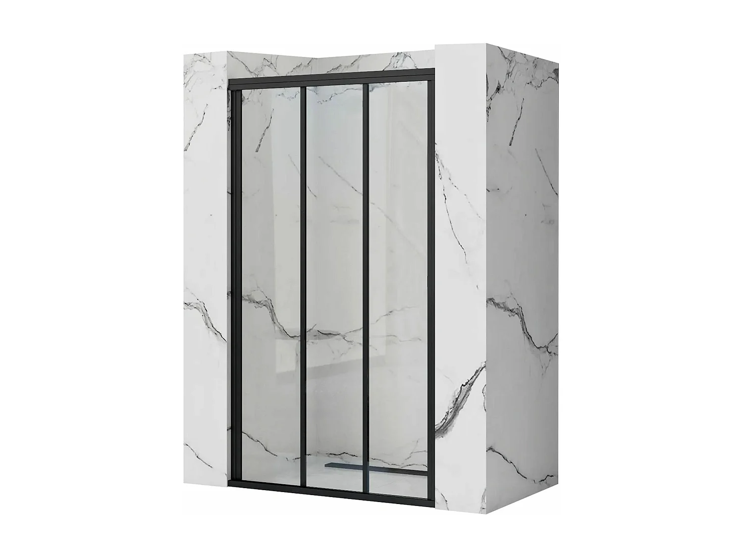 Puerta De La Ducha Rea Alex 90 Black