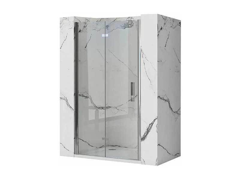 Porte De Douche Rea Molier 100 Chrome + Profilé