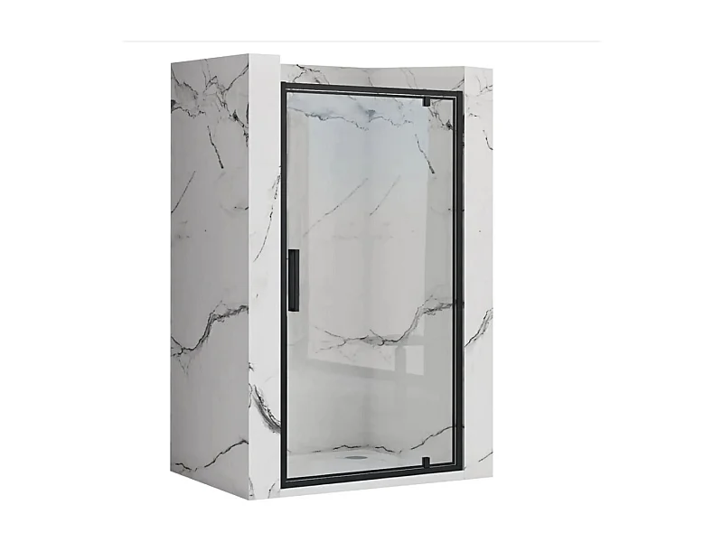 Puerta De La Ducha Rea Rapid Swing 70 Black