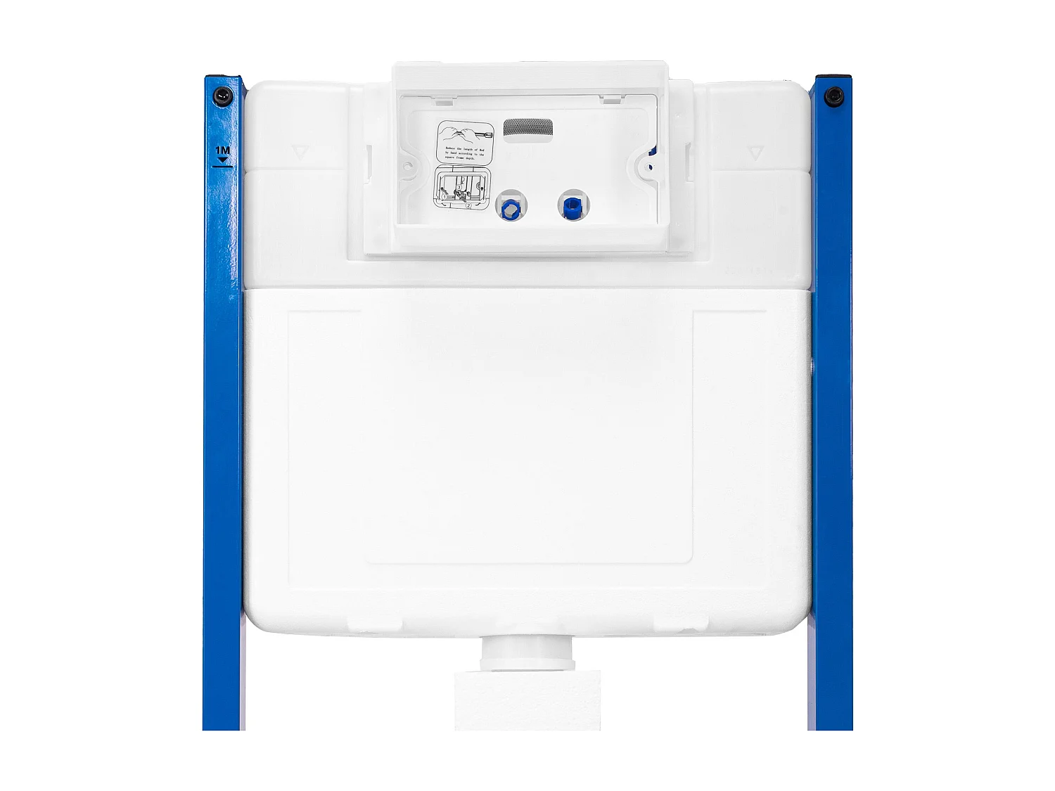 Bâti Support Wc Avec Plaque De Commande Type H Rea Gold