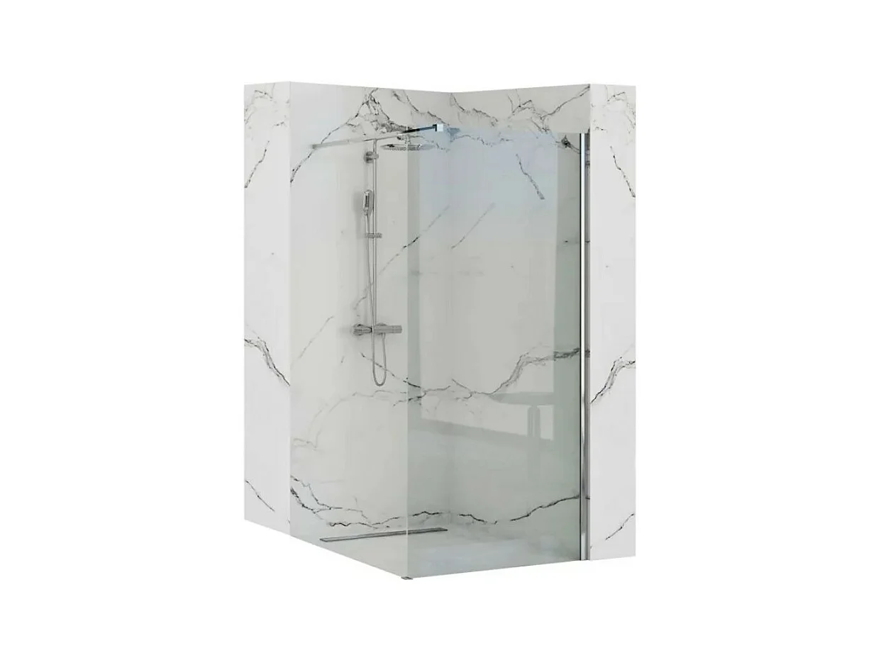 Paroi De Douche Rea Aero N 120 Chrome