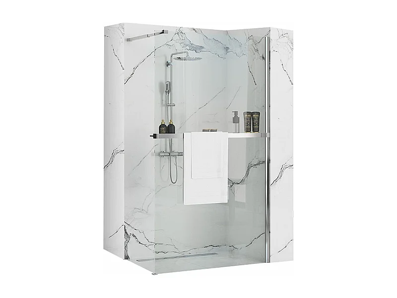 Paroi De Douche Rea Aero N 110 Chrome