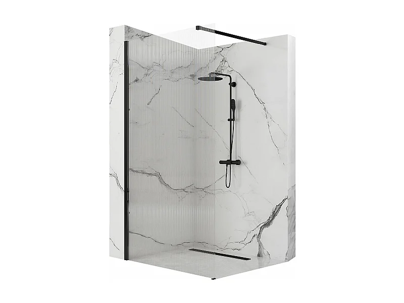 Douchescherm Rea Aero Intimo 120 Black