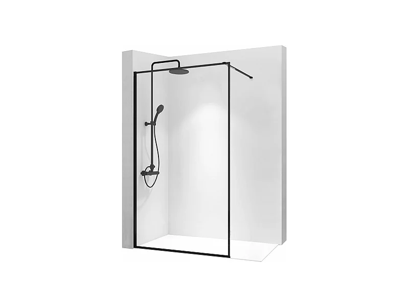 Duschwand Rea Bler 120 Black