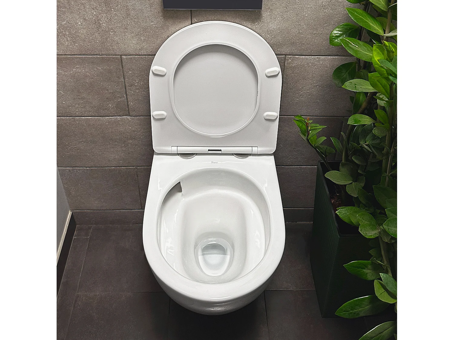 Hangende Toilet Rea Carlo Mini Tornado/Duroplast/Flat/Zm White
