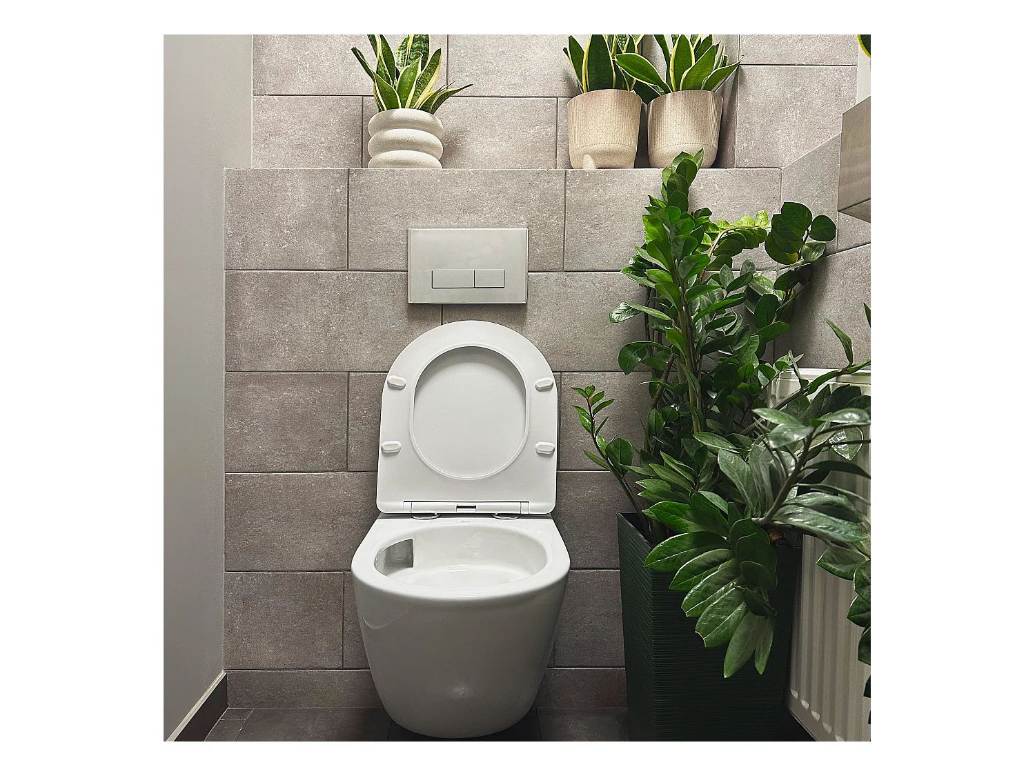 Hangende Toilet Rea Carlo Mini Tornado/Duroplast/Flat/Zm White