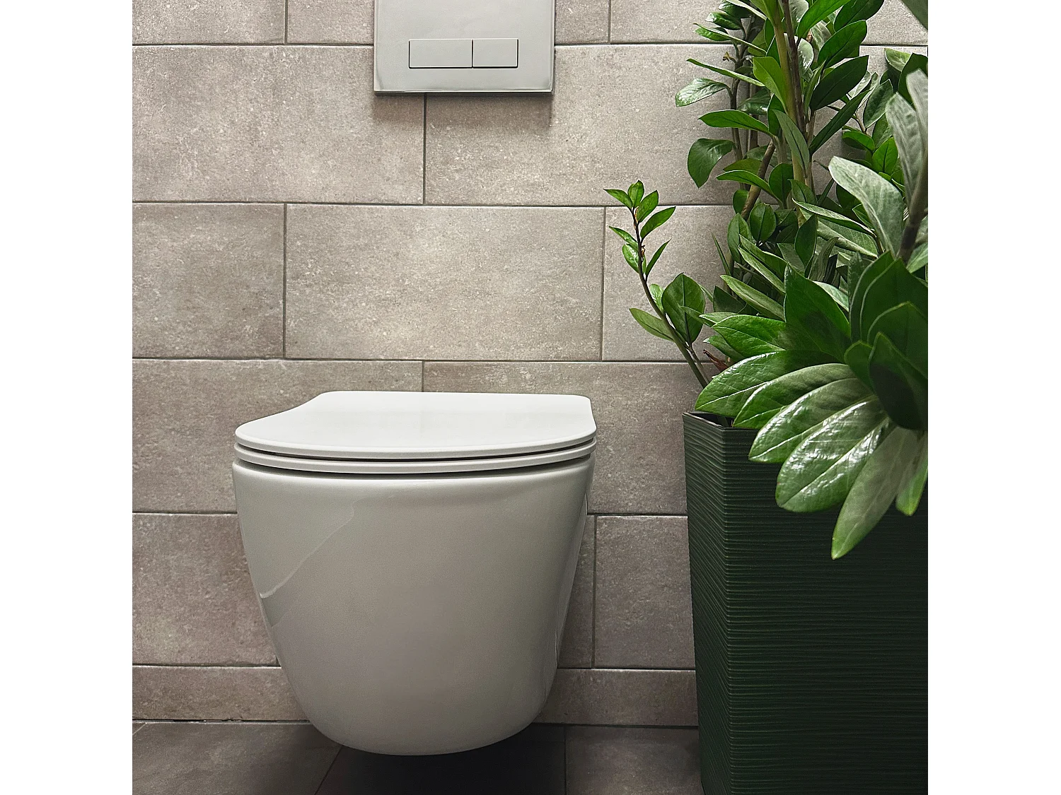 Cuvette Wc Suspendue Rea Carlo Mini Tornado/Duroplast/Flat/Zm White