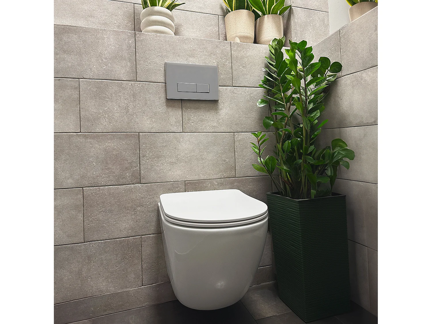 Cuvette Wc Suspendue Rea Carlo Mini Tornado/Duroplast/Flat/Zm White