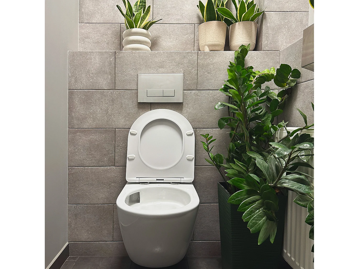 Cuvette Wc Suspendue Rea Carlo Mini Tornado/Duroplast/Flat/Zm White