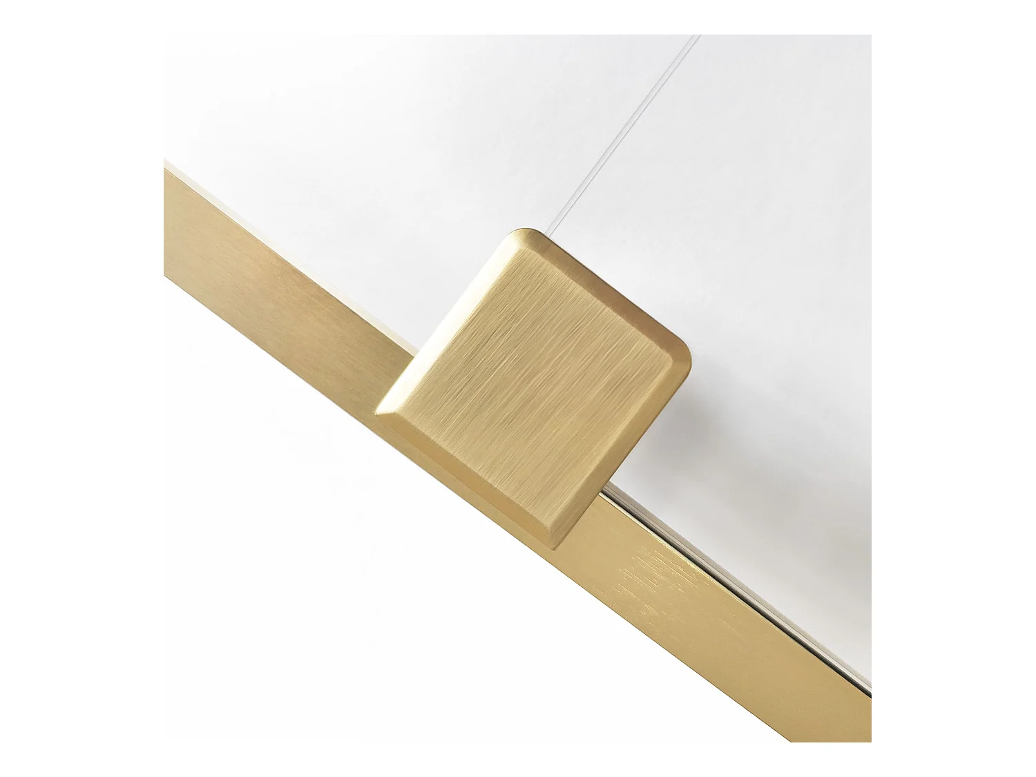 Cabine De Douche Rea Montana 140X100 Brush Gold