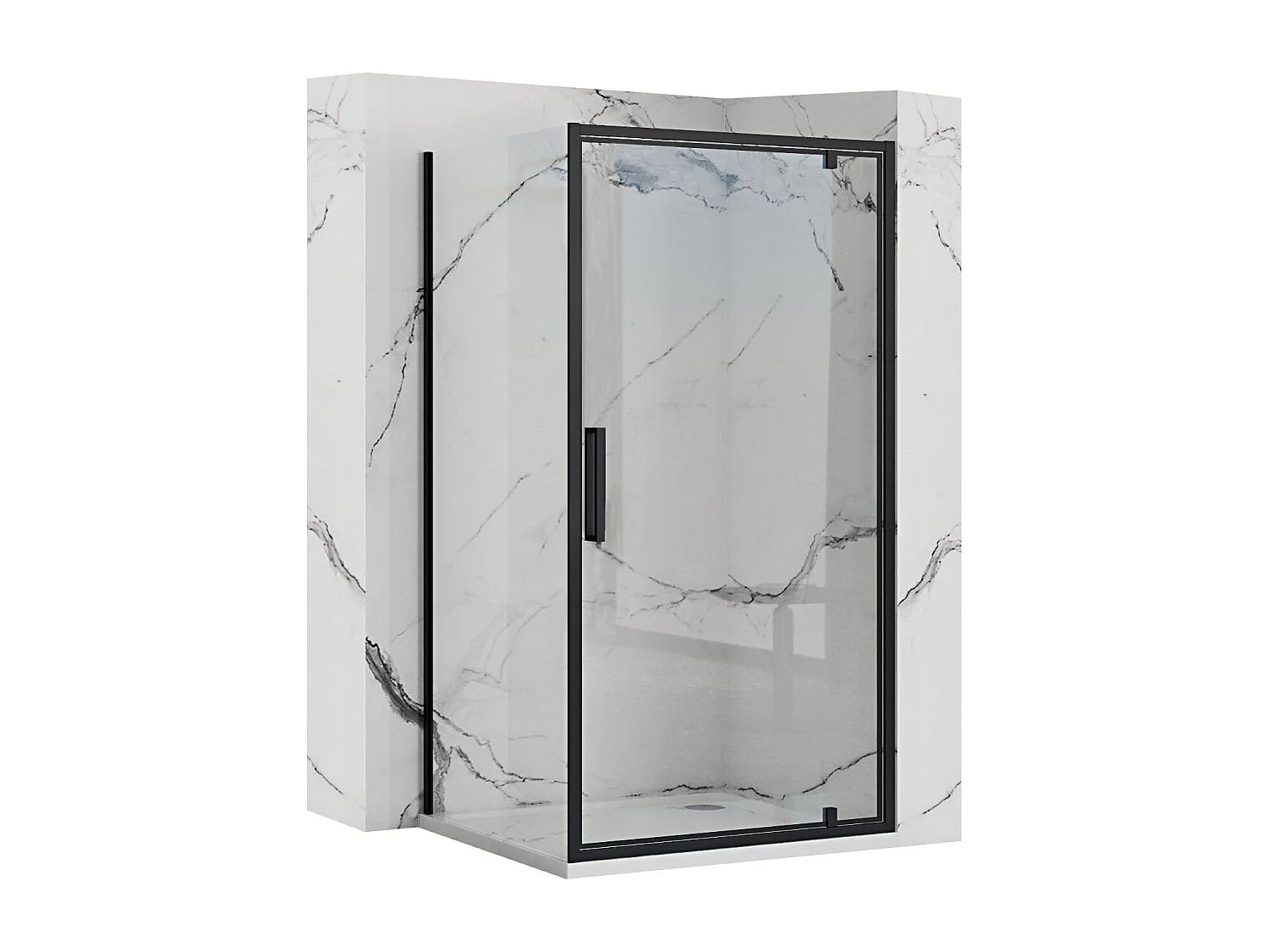 Douchecabine Rea Rapid Swing 70X100 Black