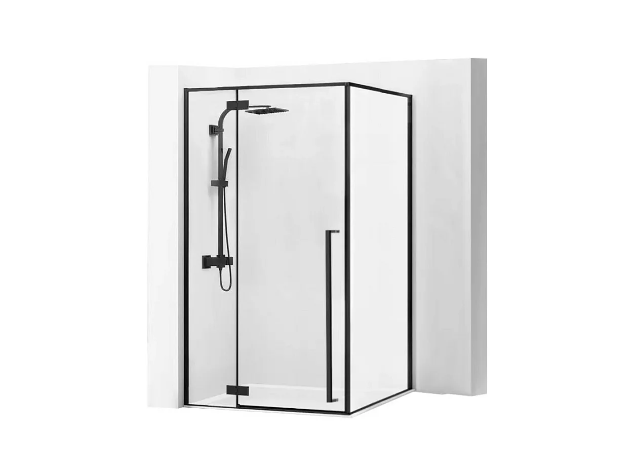 Cabine De Douche Rea Fargo 90X120 Black