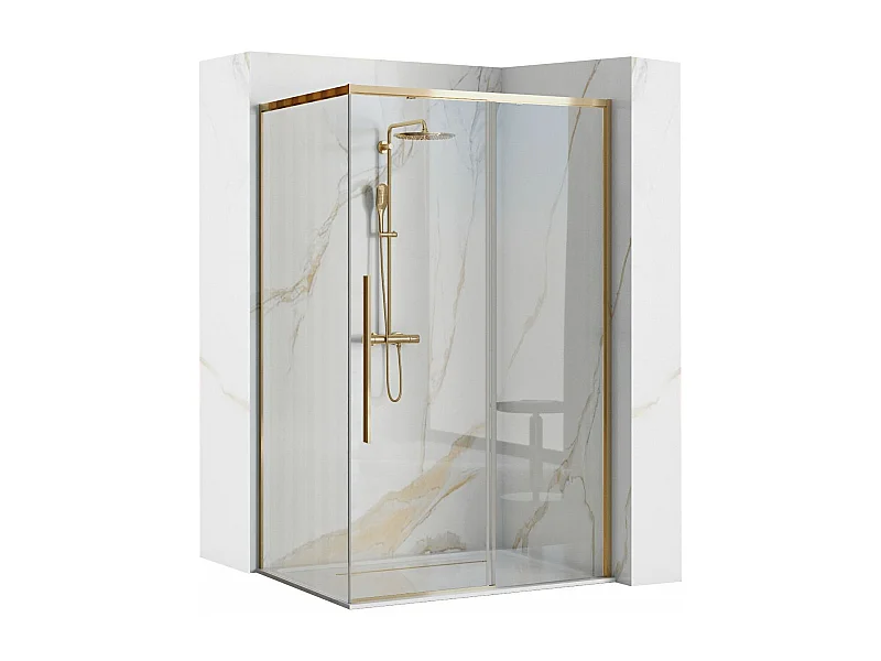 Cabina Doccia Rea Solar 90X120 Gold