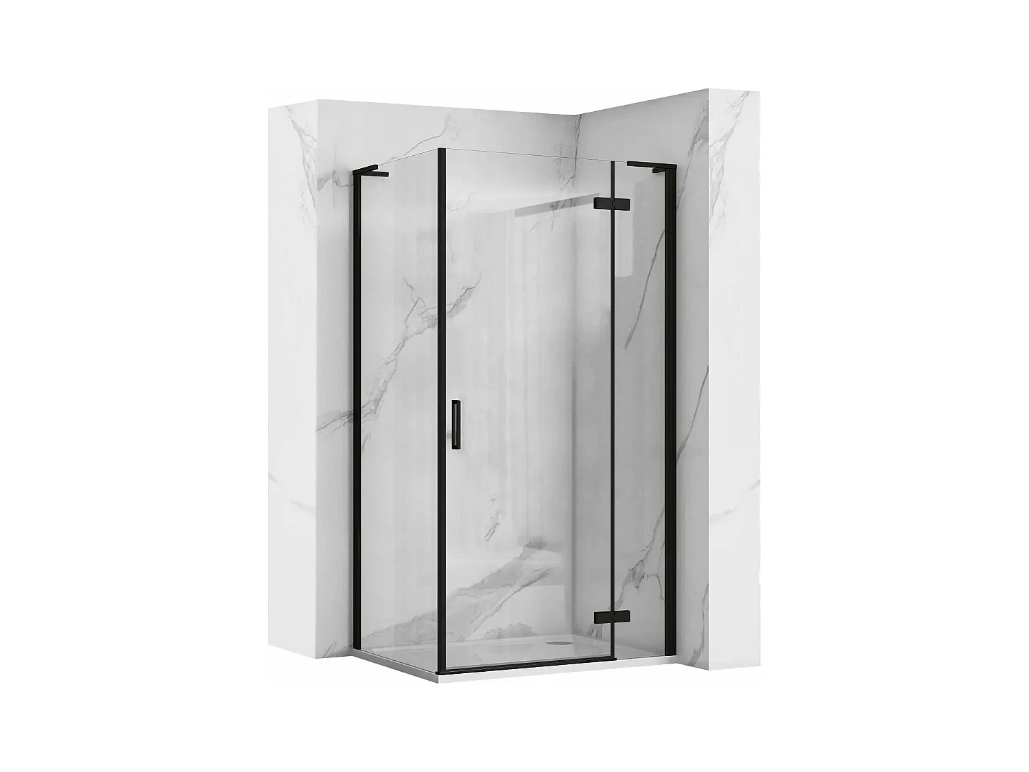 Cabina De Ducha Rea Hugo 90X90 Black