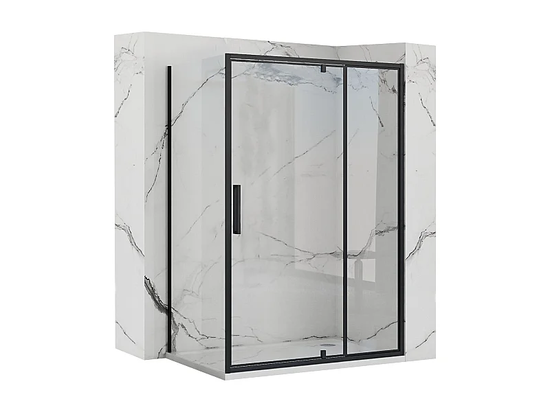Douchecabine Rea Rapid Swing 120X100 Black