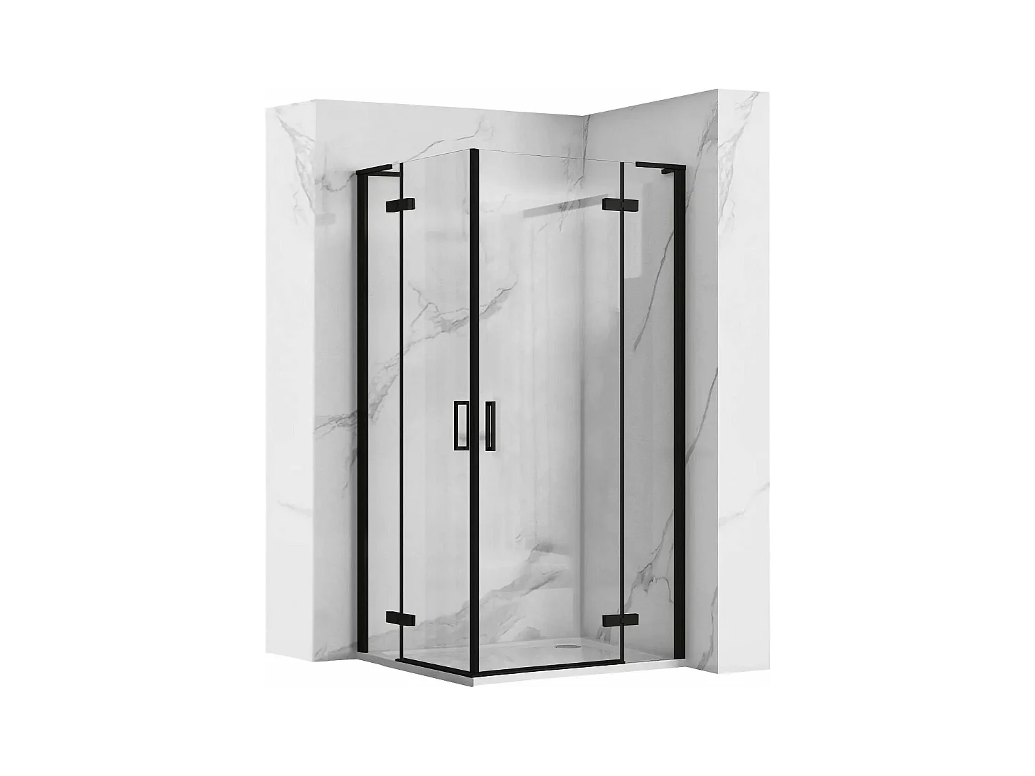 Cabine De Douche Rea Hugo 80X80 Black