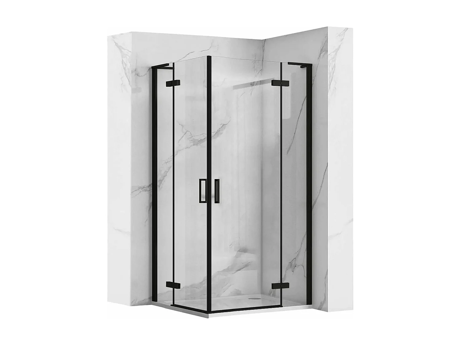 Cabine De Douche Rea Hugo 80X80 Black