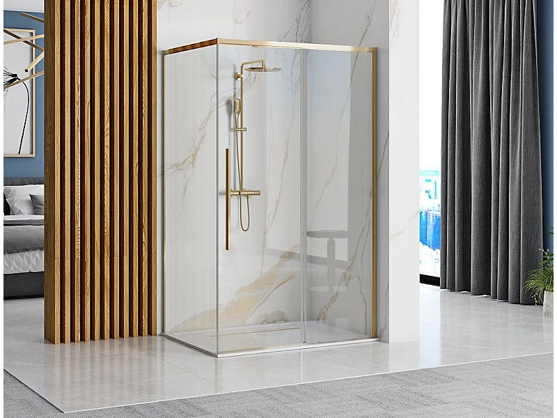 Cabina Doccia Rea Solar 80X100 Gold