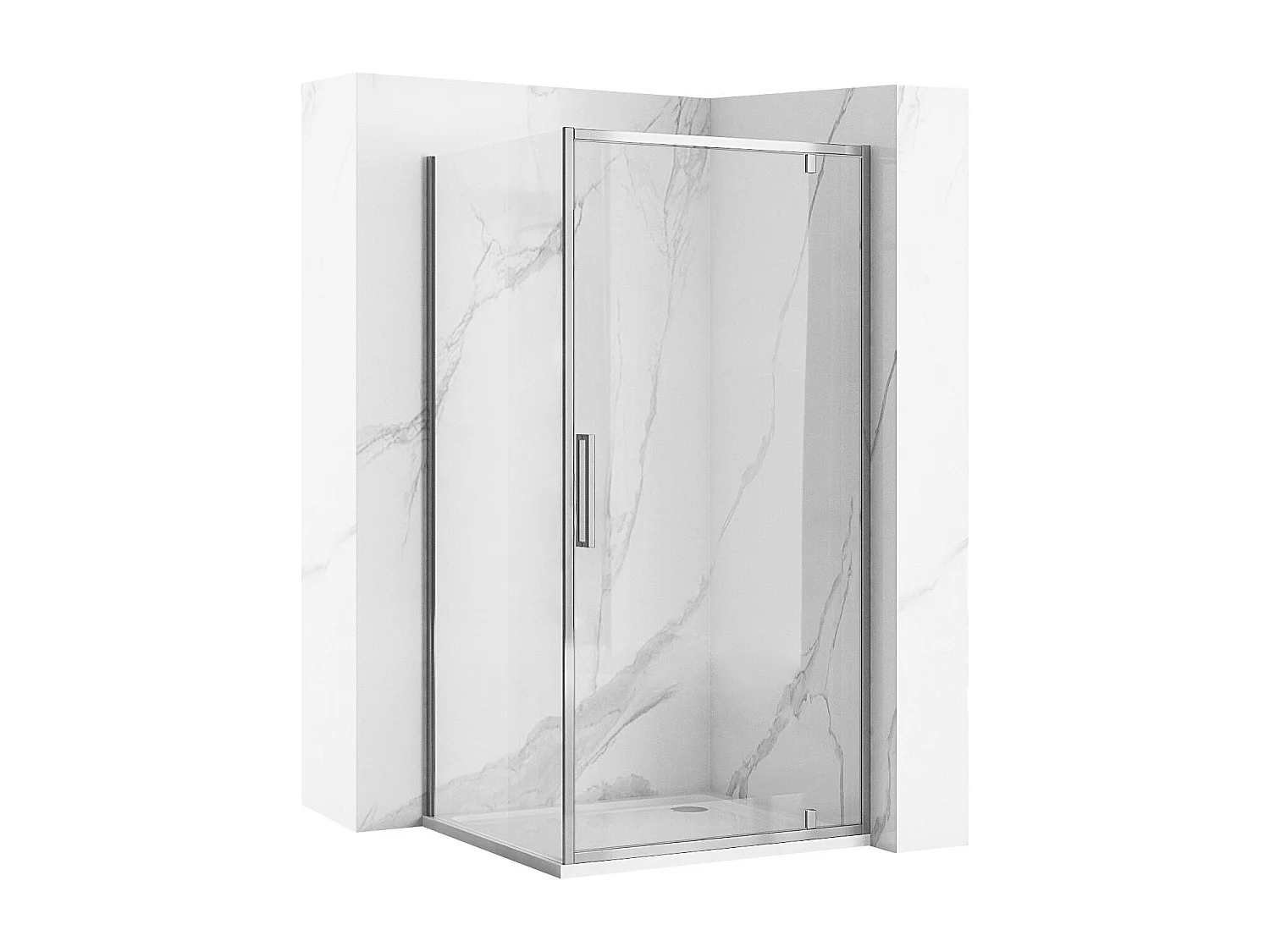 Douchecabine Rea Rapid Swing 100X90 Chrome