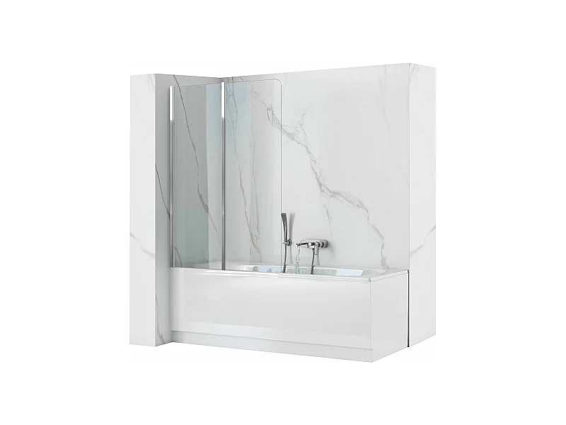 Mampara De Baño Rea Agat 100 Chrome