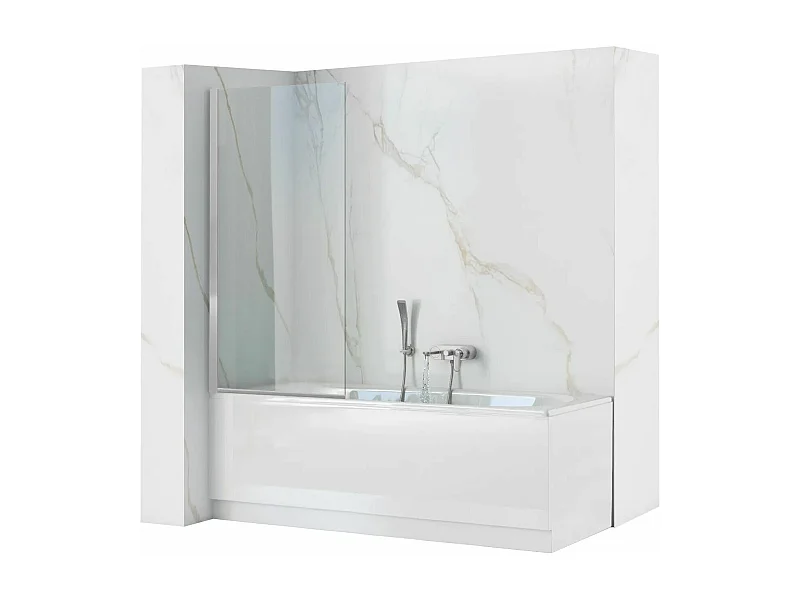Badewanneaufsatz Rea Lagos 80 Chrome