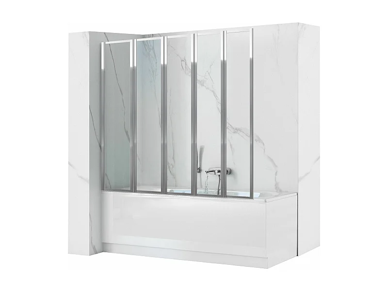 Mampara De Baño Rea Idea 120 Chrome