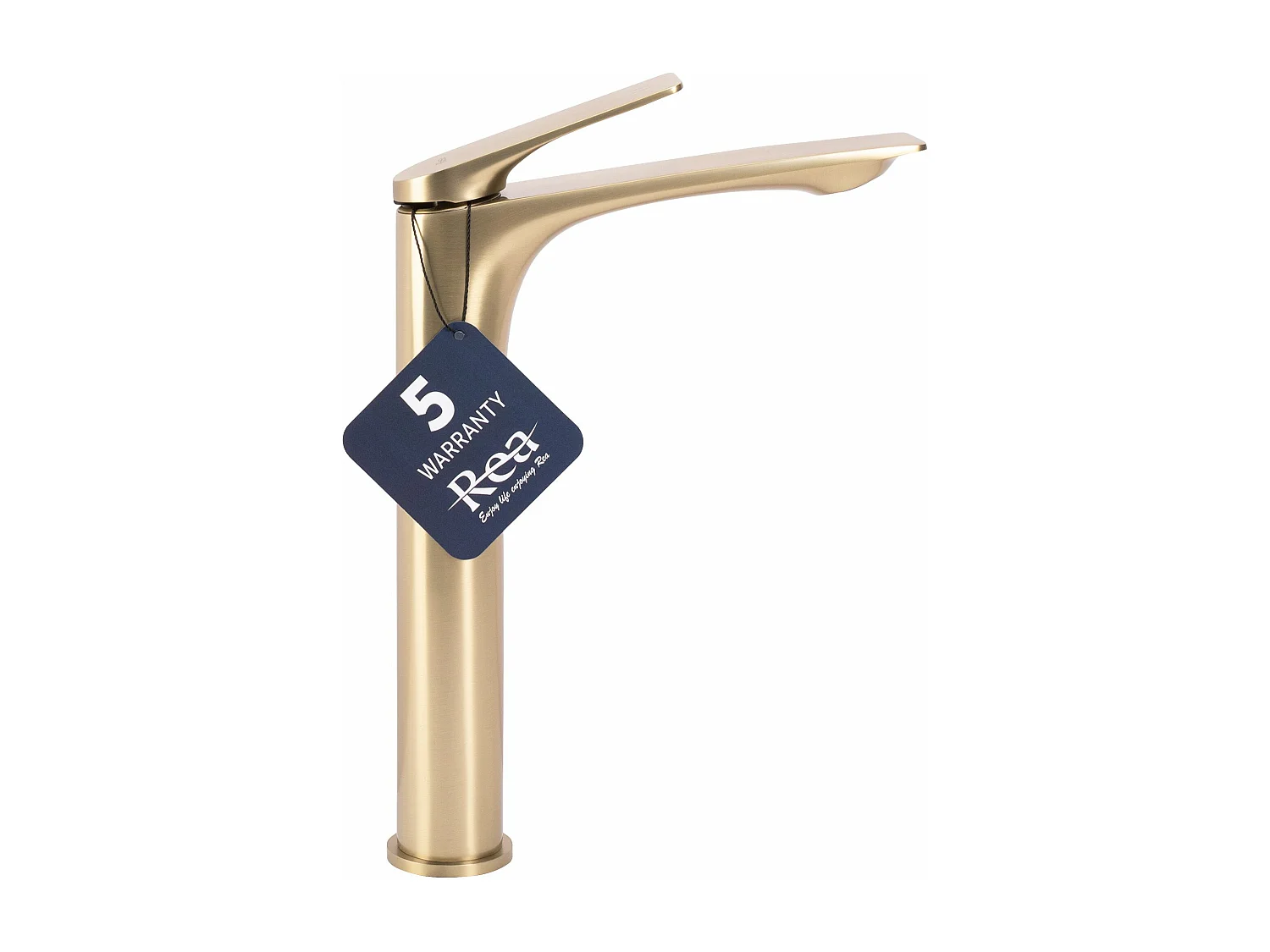 Rubinetto Da Lavabo Rea Avalon High Brush Gold