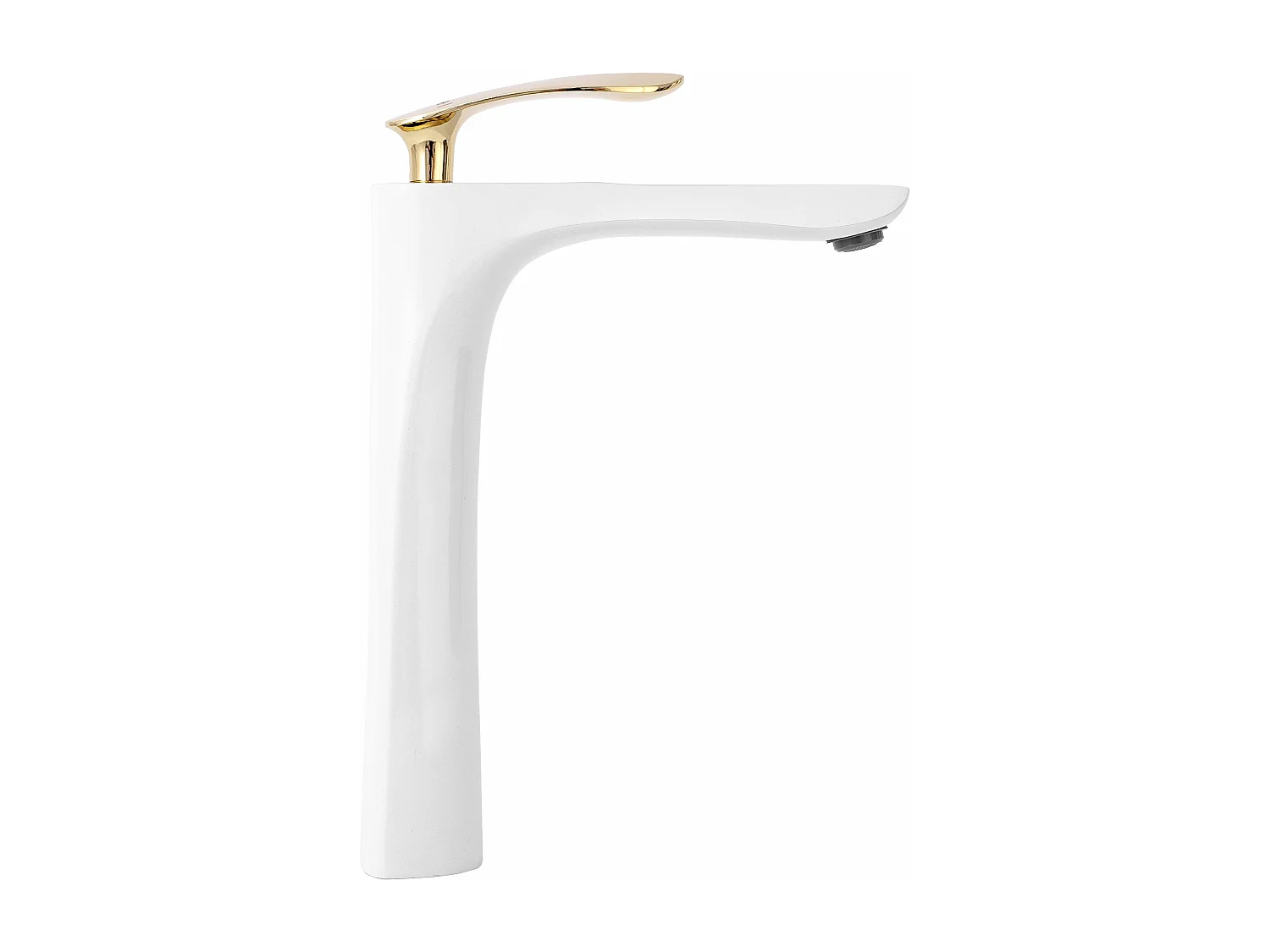 Rubinetto Da Lavabo Rea Orbit High White/Gold