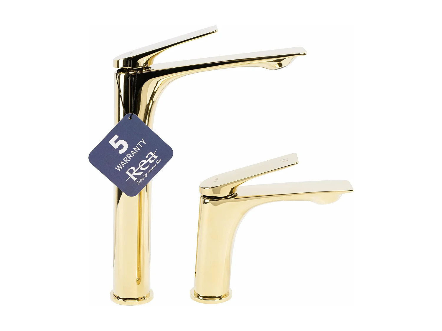 Waschbeckenarmatur Rea Avalon Low Gold