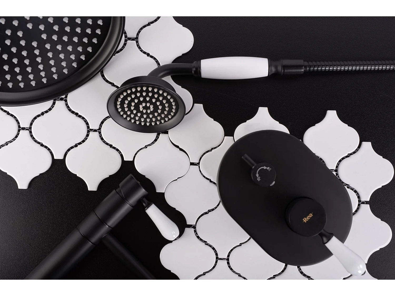 Rubinetto Da Lavabo Rea Serra High Black