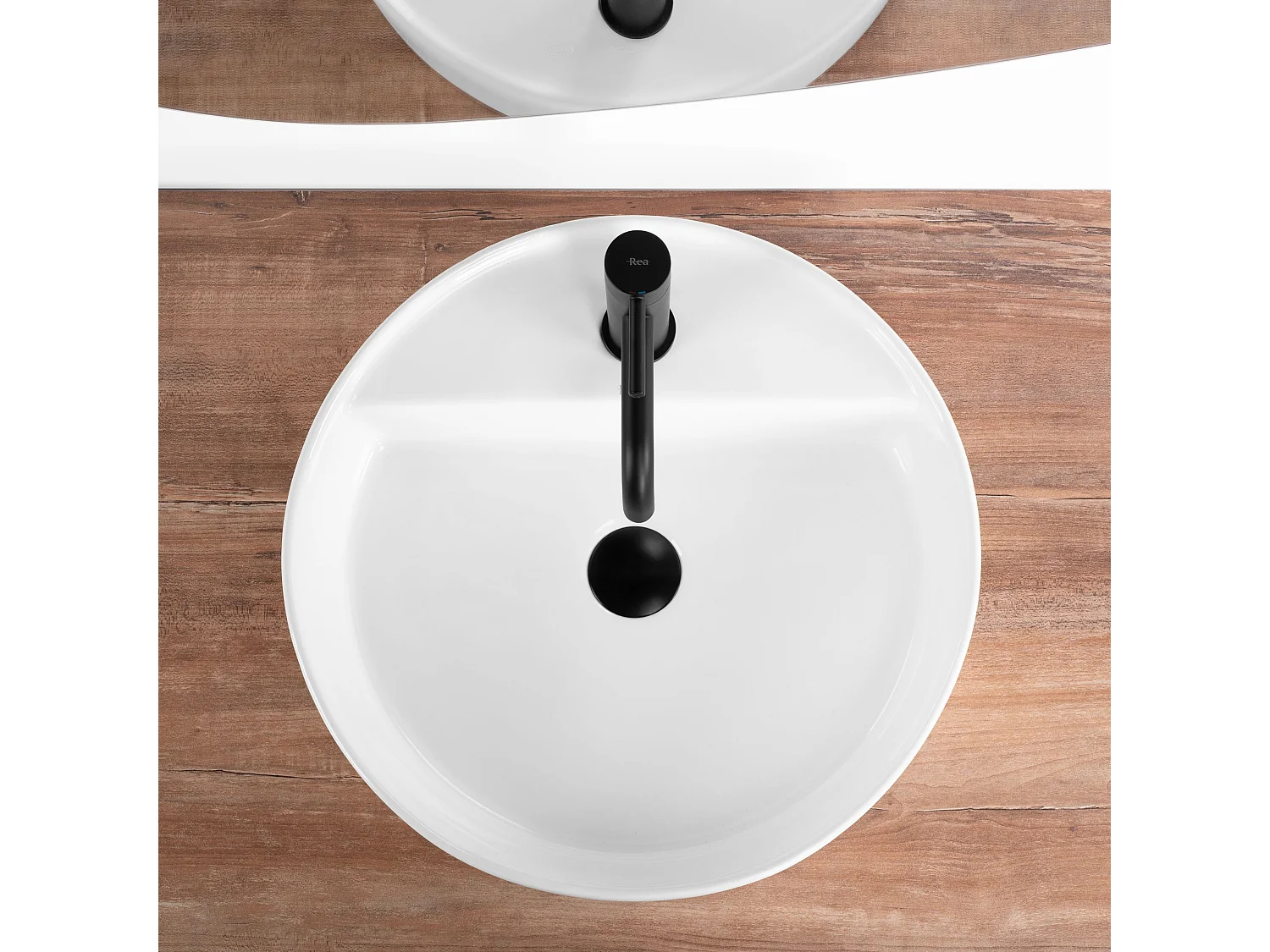 Vasque À Poser Rea Ronda White