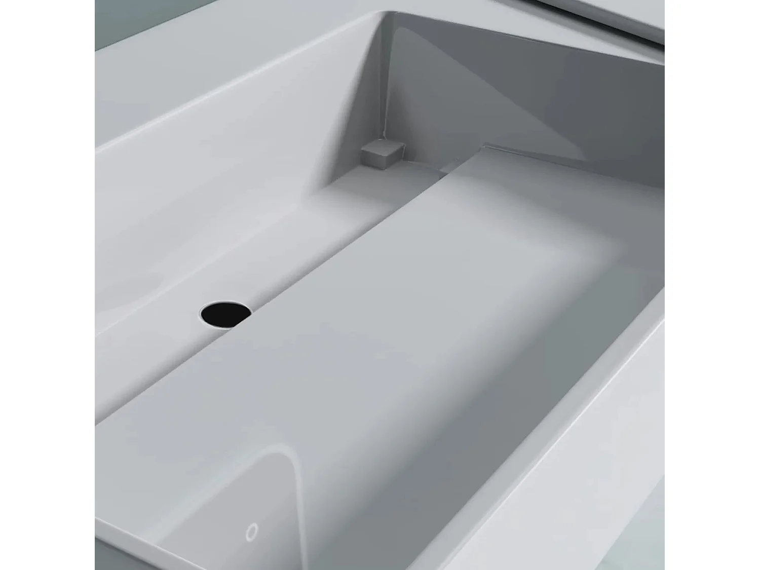 Conglomeraat Wastafel Rea Archi 90 White