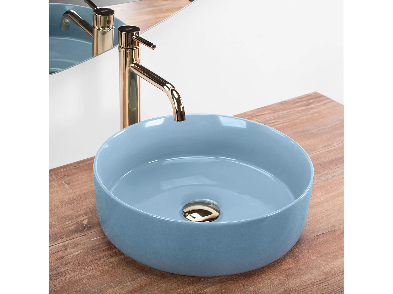 Vasque À Poser Rea Sami Blue