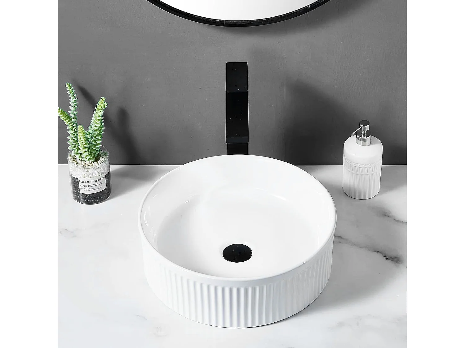 Vasque À Poser Rea Selina White