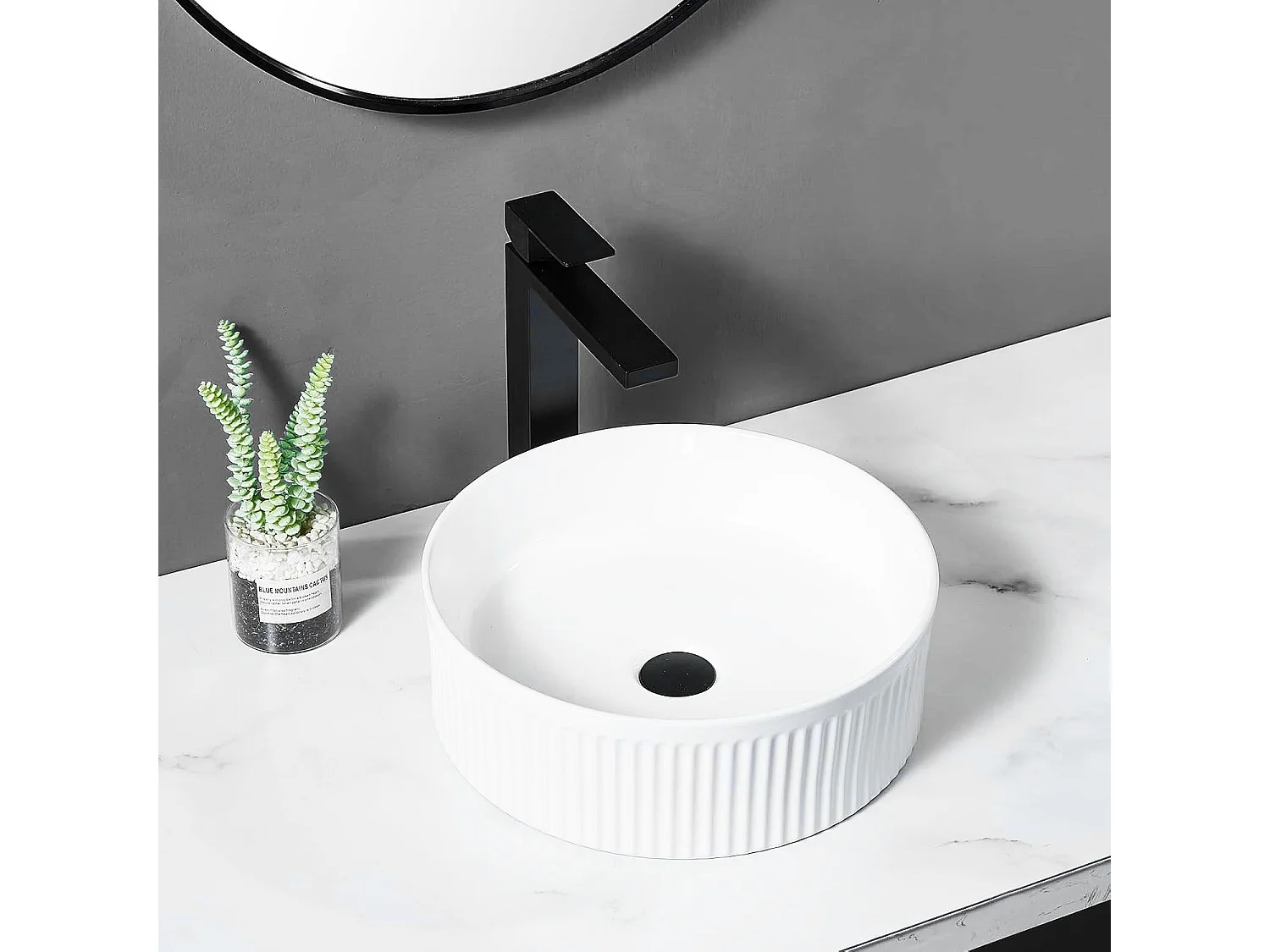 Vasque À Poser Rea Selina White