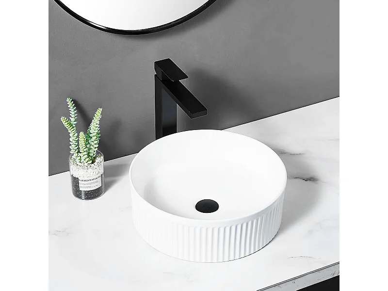 Opzetwastafel Rea Selina White