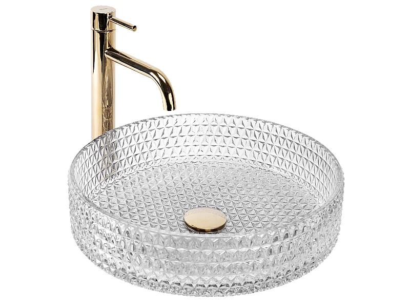 Opzetwastafel Rea Cristal 39 White