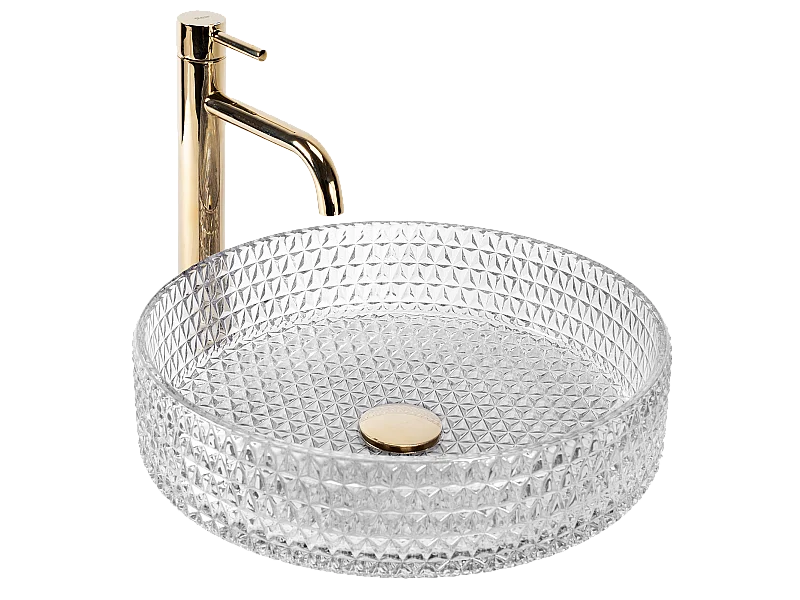 Vasque À Poser Rea Cristal 39 White