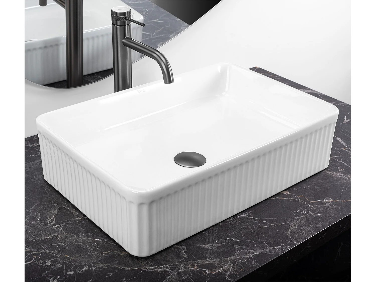 Opzetwastafel Rea Fiorella White