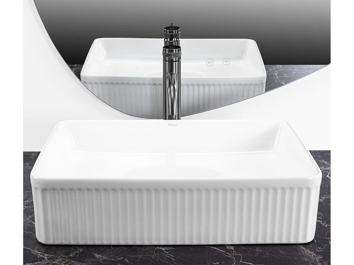 Opzetwastafel Rea Fiorella White