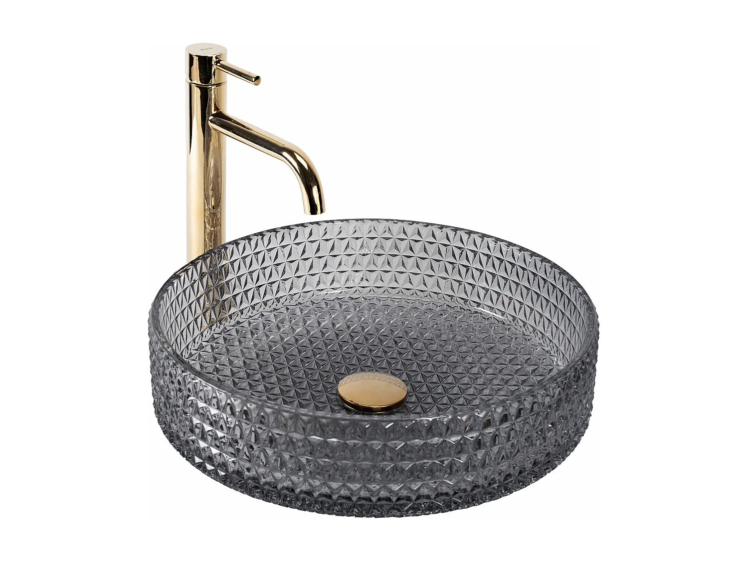 Vasque À Poser Rea Cristal 39 Grey