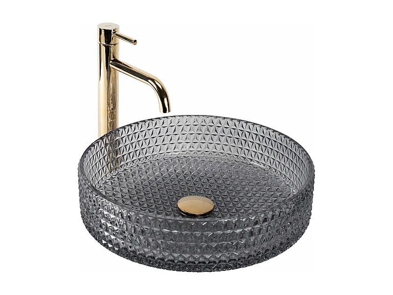 Opzetwastafel Rea Cristal 39 Grey