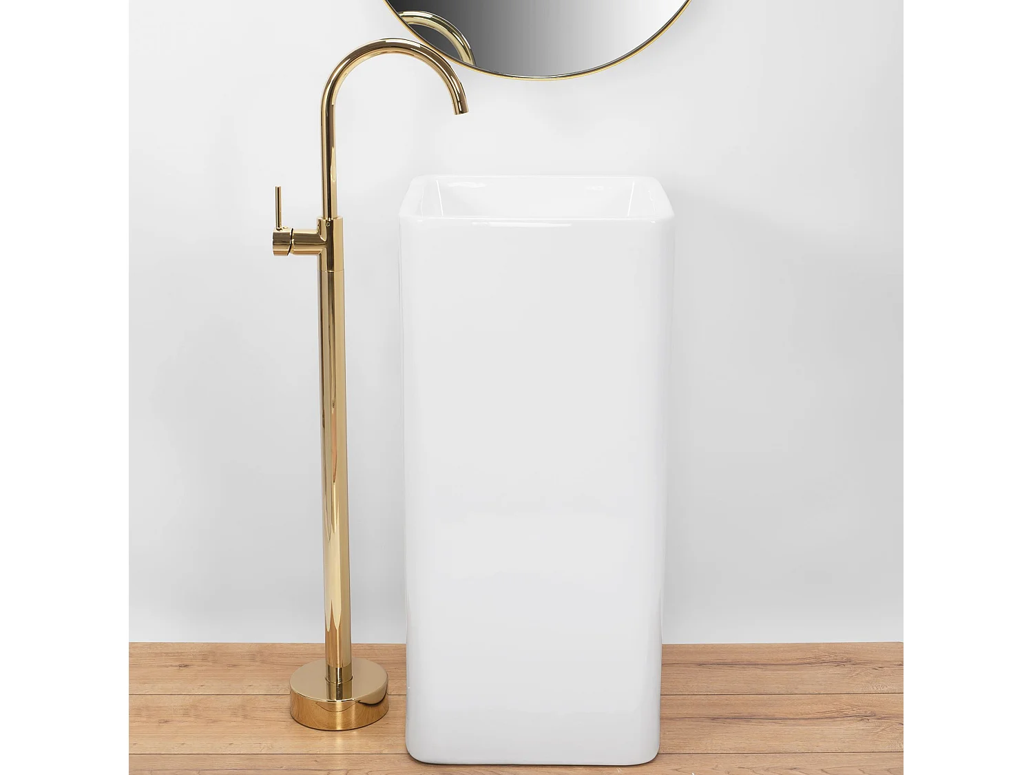 Lavabo De Pie Rea Holly White