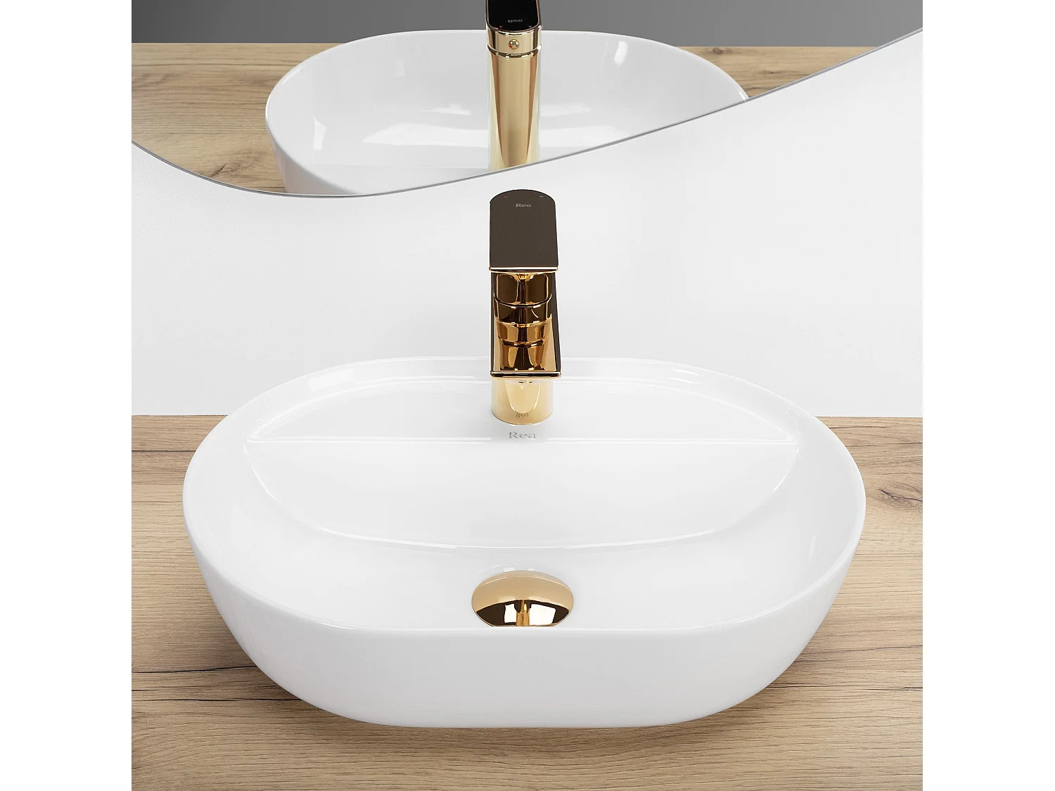 Vasque À Poser Rea Aura 42 White