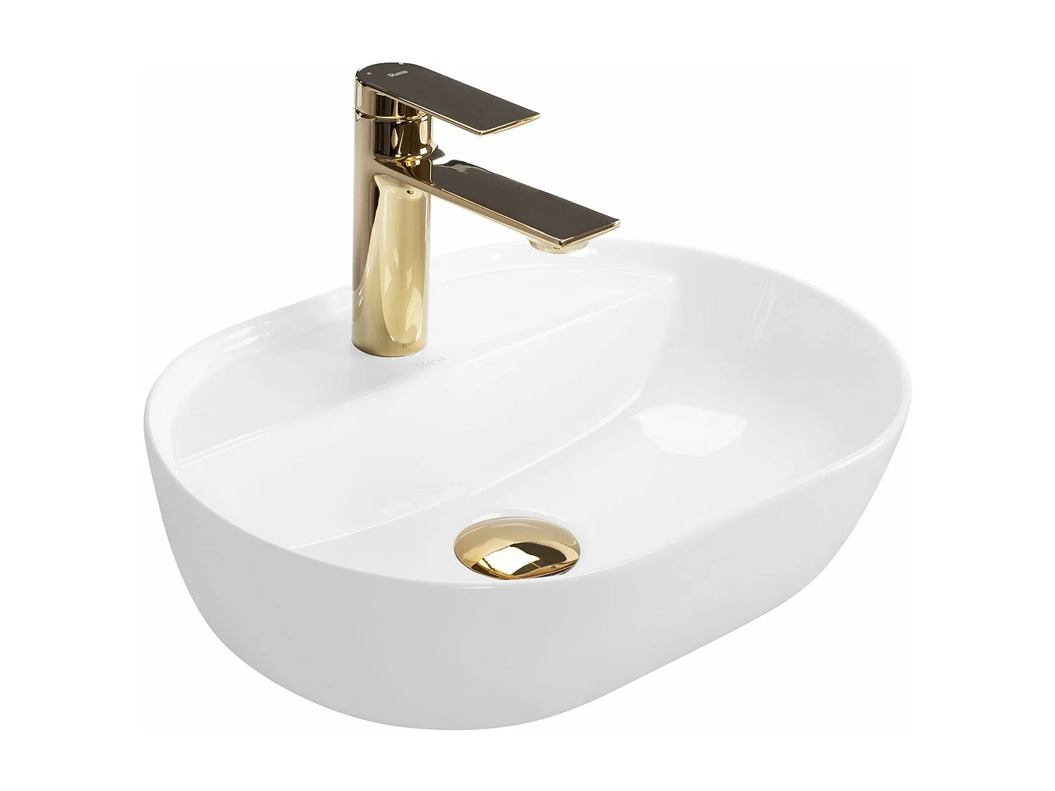 Vasque À Poser Rea Aura 42 White