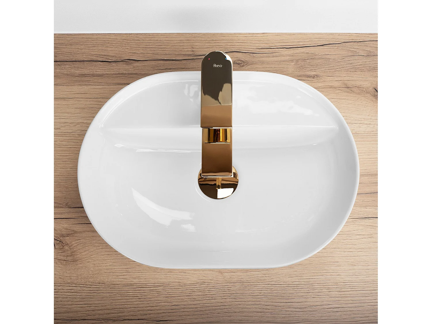 Vasque À Poser Rea Aura 42 White